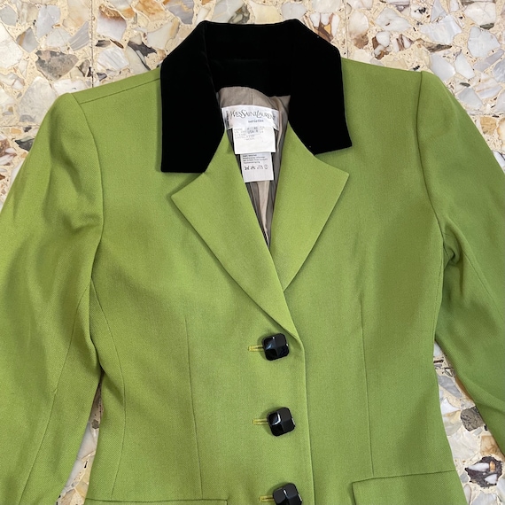ジャケット・アウター Vintage Yves Saint Laurent wool coat vintage coat Yves Saint Laurent YSL jacket coat CASHMERE