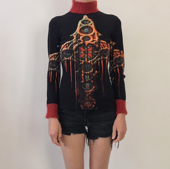 90s Jean Paul Gaultier Heavy Metal Cyber Punk Cros