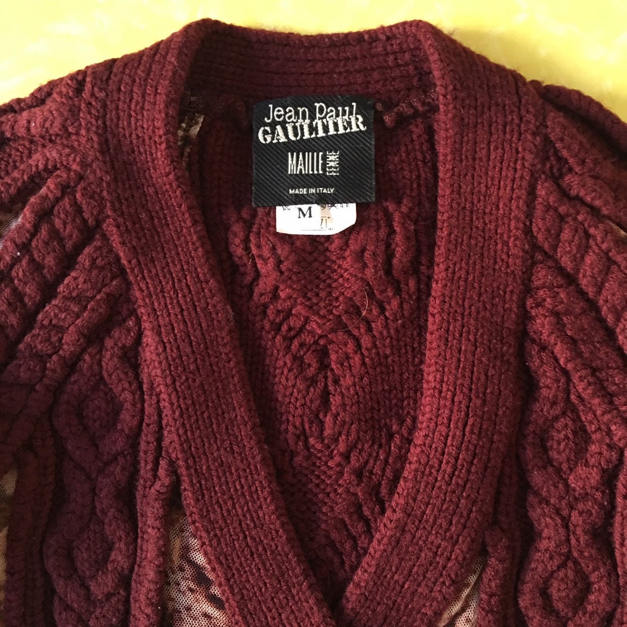 90年代 ジャンポール・ゴルチエ ニットカーディガン クラブキッド