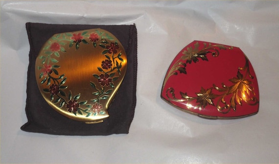 Tickled PINK ~2 for 1 Goldtone ELGIN American Engr