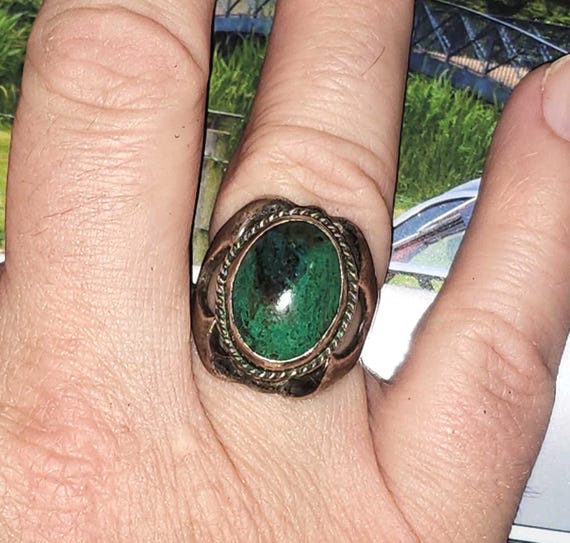 SANDCAST Setting Boulder Royston NAVAJO Vintage 9… - image 2