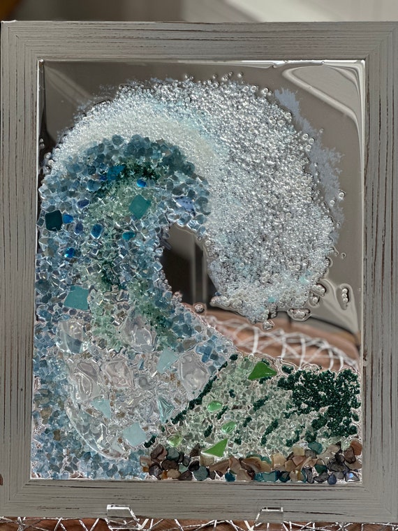 Crushed glass crafts deals