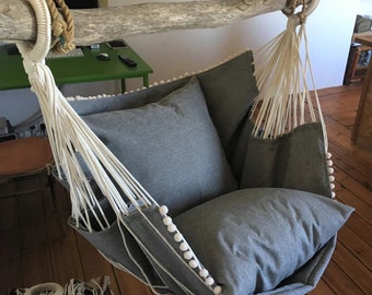 Hammock chair / balcony chair / patio furniture / Hängesessel