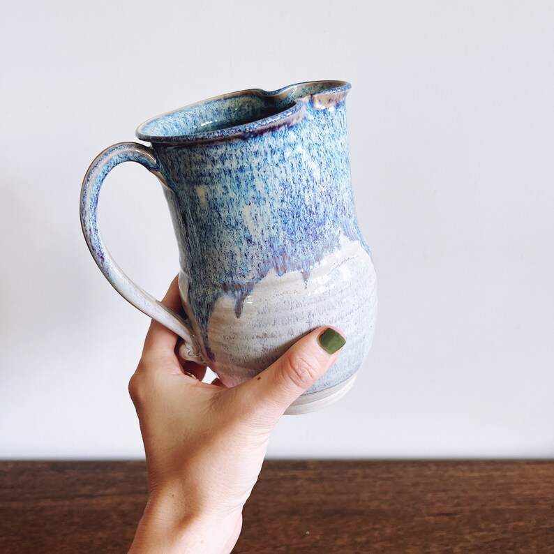 Vintage Stoneware Studio Pottery Pitcher image 1