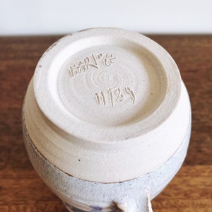 Vintage Stoneware Studio Pottery Pitcher image 5