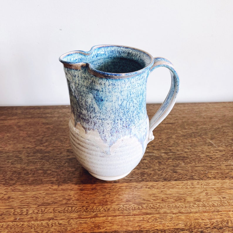 Vintage Stoneware Studio Pottery Pitcher image 2