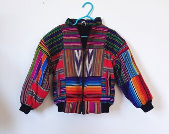 Vintage Children’s 5T-6T Guatemalan Cotton Jacket