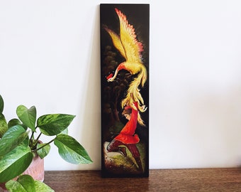 Vintage Ivan and the Firebird Lacquerware Painted Panel