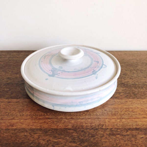 Vintage Studio Pottery Stoneware Tortilla Warmer