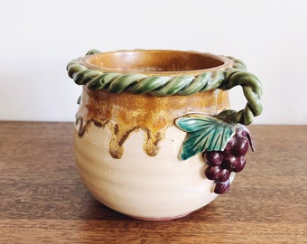 Vintage French Jardineire Pottery Jar