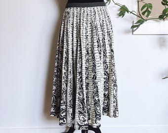 Vintage Ipsa Anthropologie Indian Full Skirt