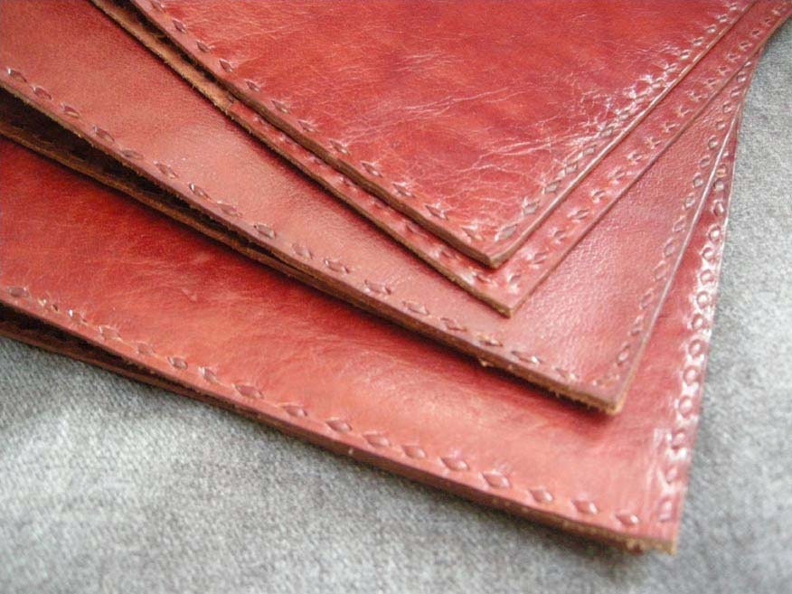 Handmade Vintage Leather A4 slipcover with A4 LINED Notepad Etsy