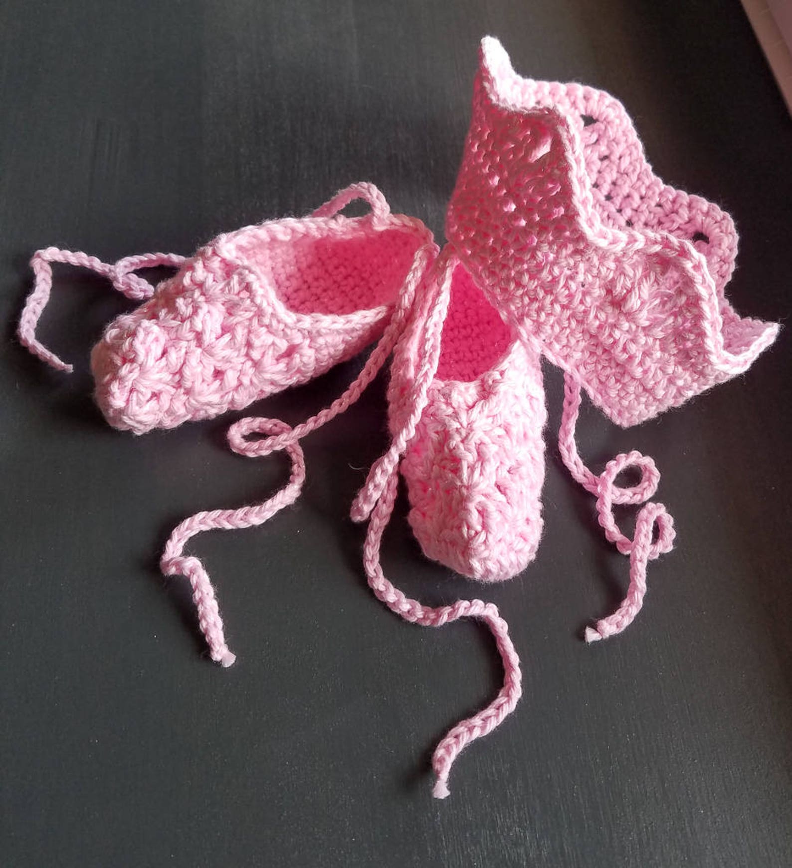 ballet shoes and tiara - photo props - pointe shoes - crown