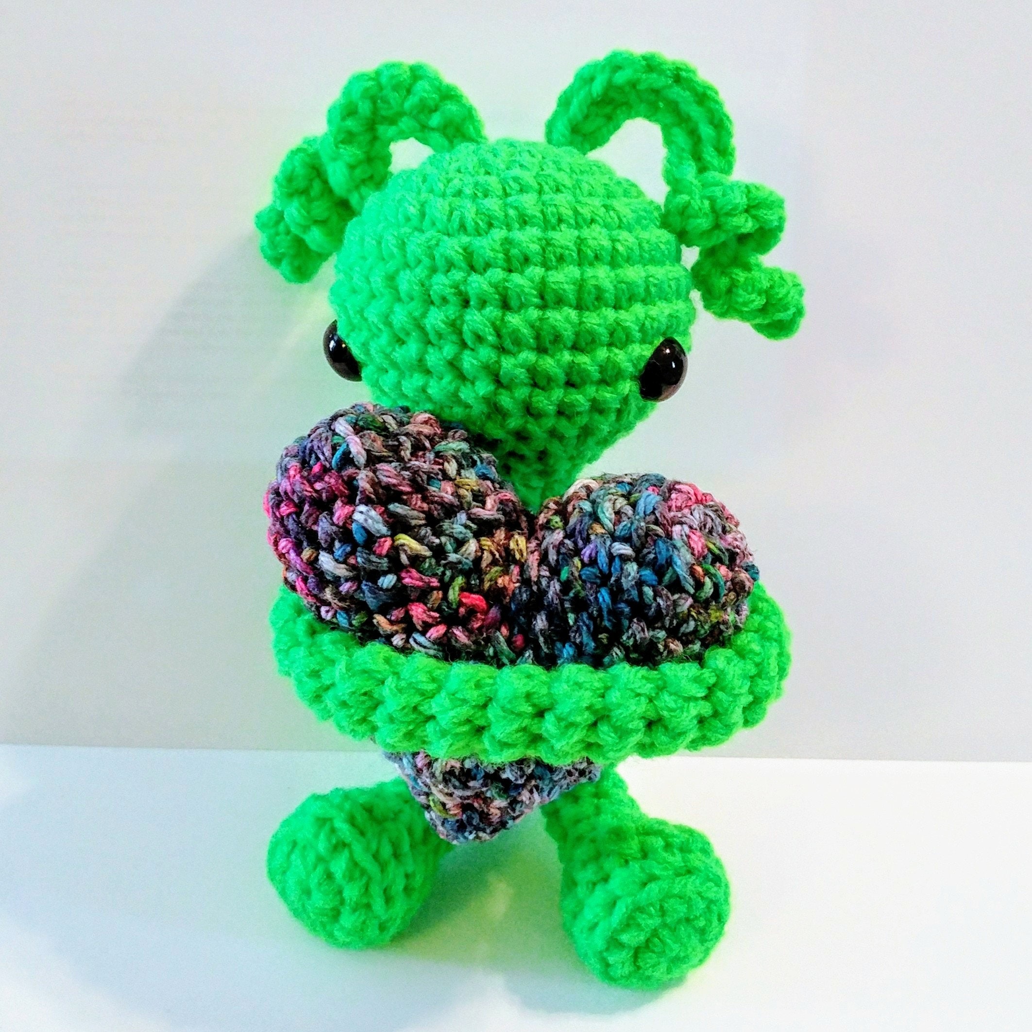 Amigurumi Lurvbug Love Bug Crochet Heart Pattern - Etsy