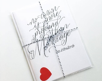 Gay Wedding Card - Kennedy Marriage Equality Quote