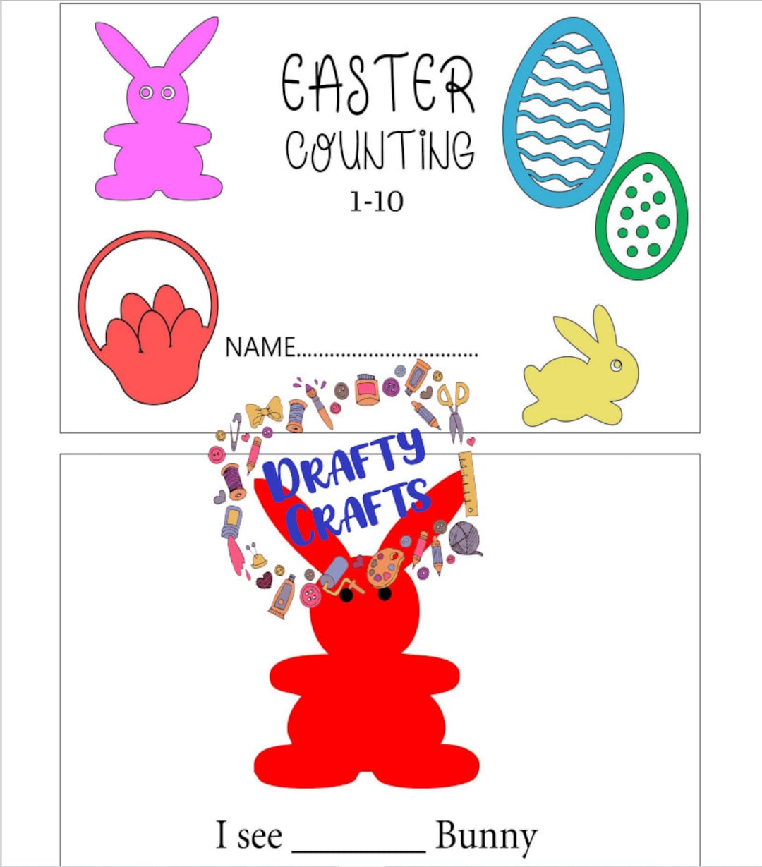 6 Pages Printable Easter Activity Worksheets - Etsy