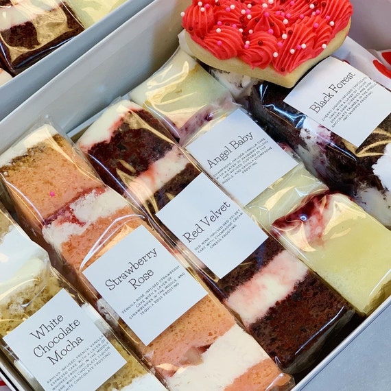 Cake Tasting Box Etsy