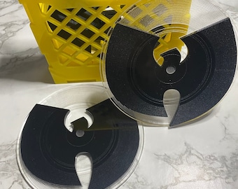 Music Coasters, Record Coasters, Milk Crate