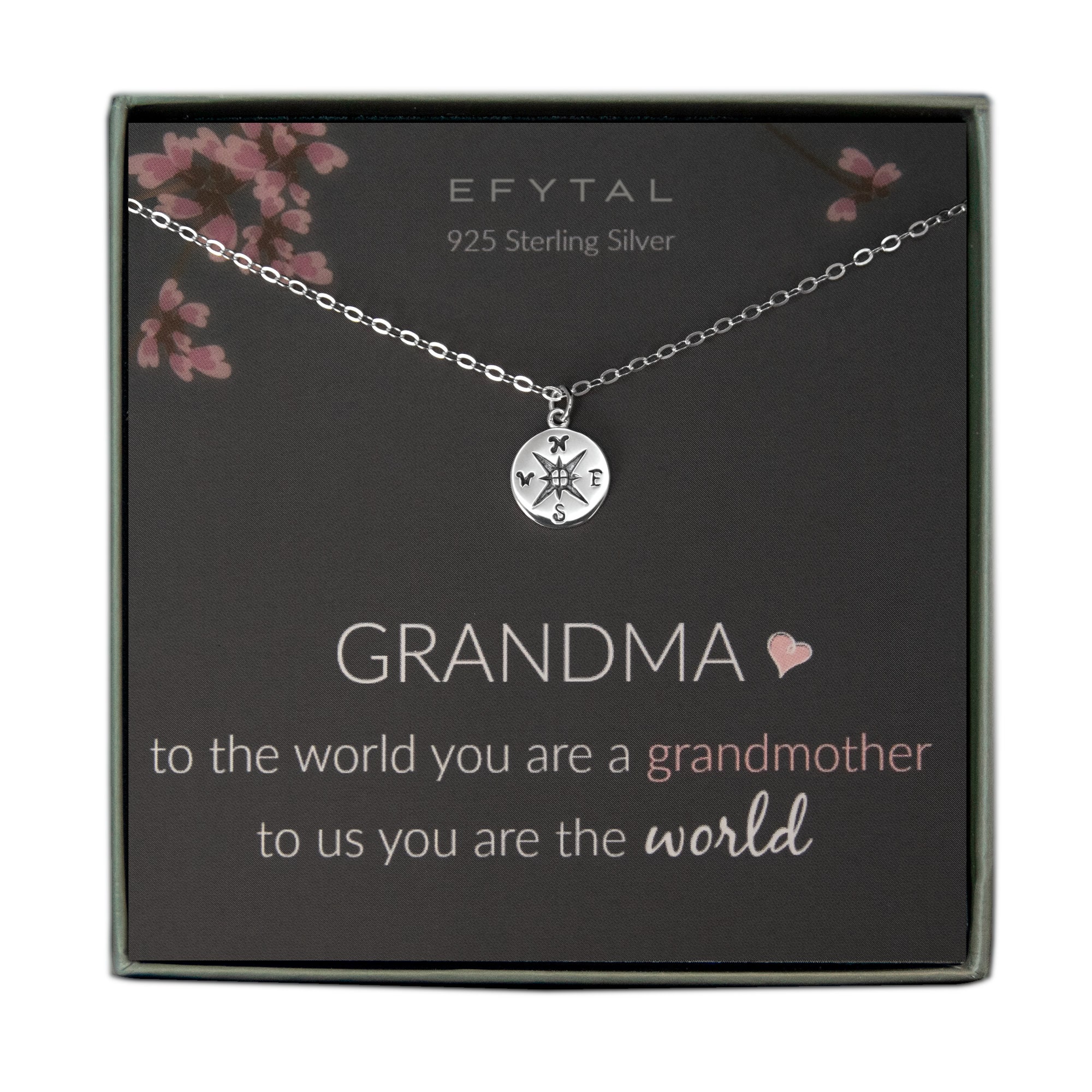Efy tal compass necklace sale