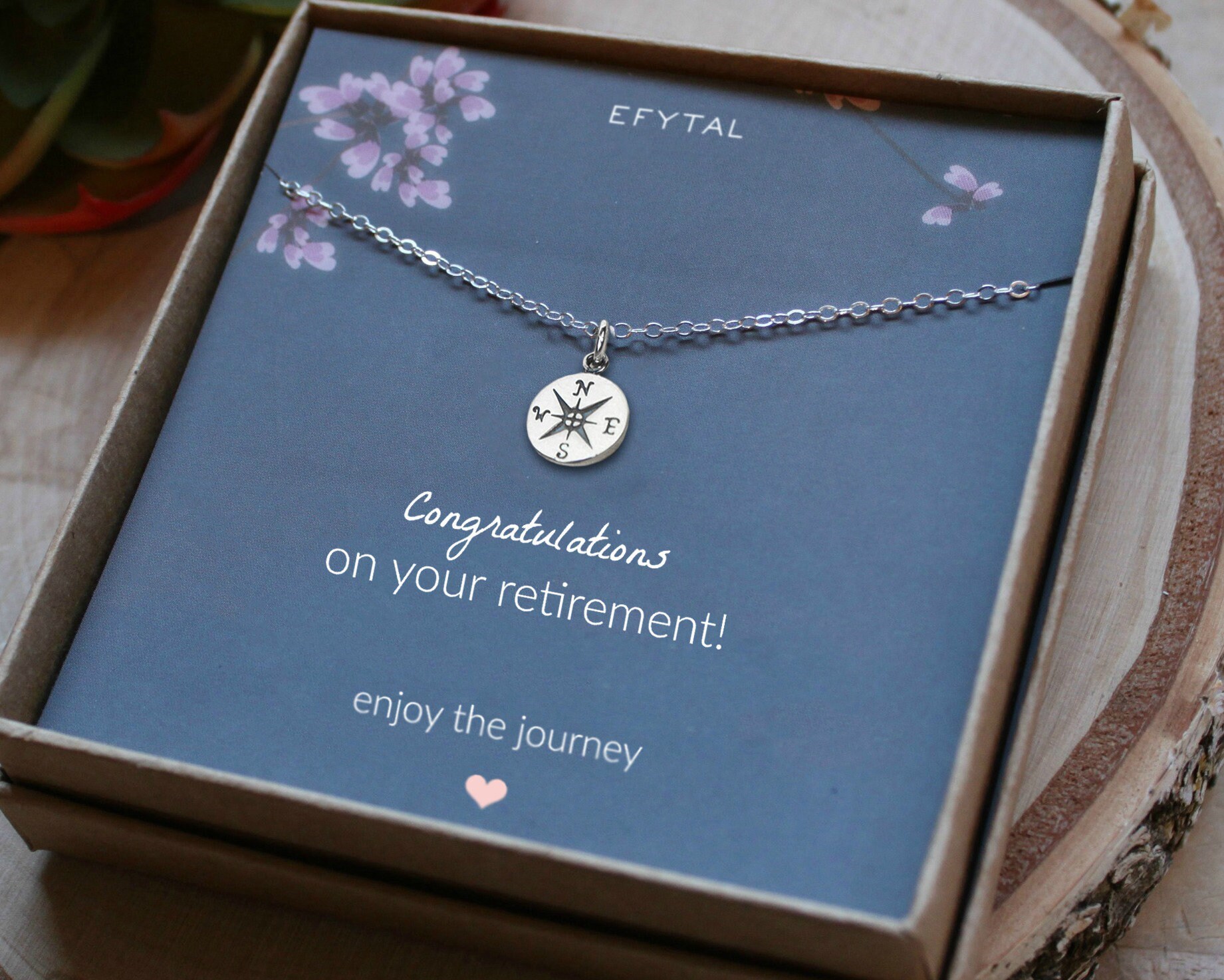 Retirement Gifts for Her 925 Sterling Silver Retirement Etsy