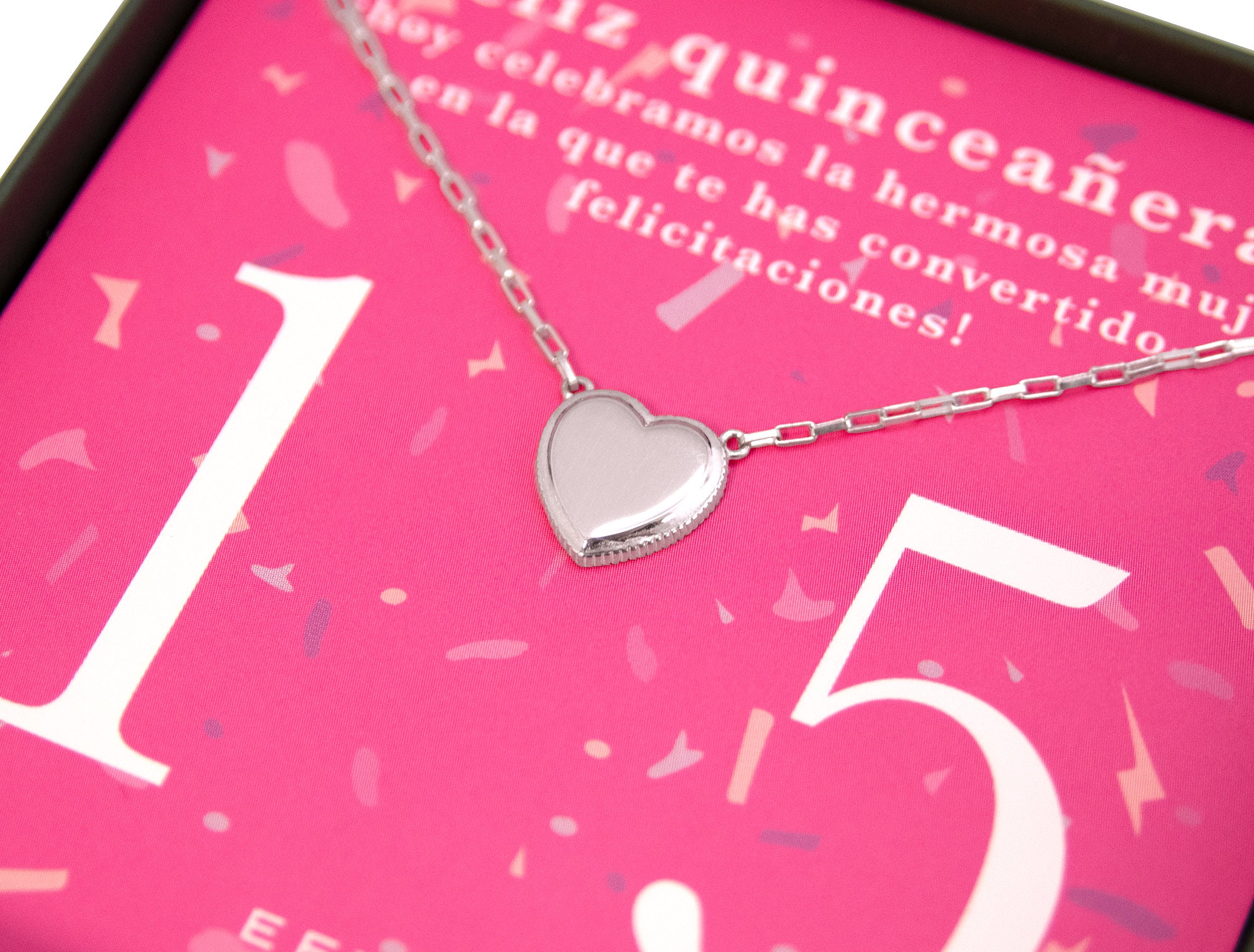 Amazon.com: Dear Ava Infinity Necklace For Women - Modern Jewelry Pendant  with Heartfelt Card - Quinceañera 15th Birthday Gift for Girls Silver :  Clothing, Shoes & Jewelry