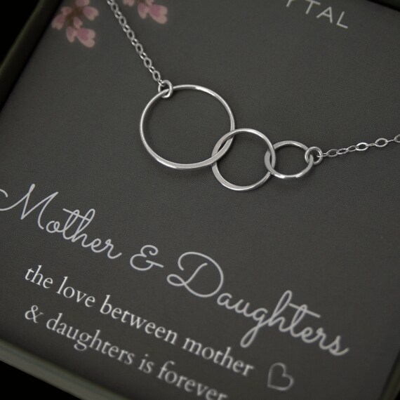 Efytal mother daughter necklace sale
