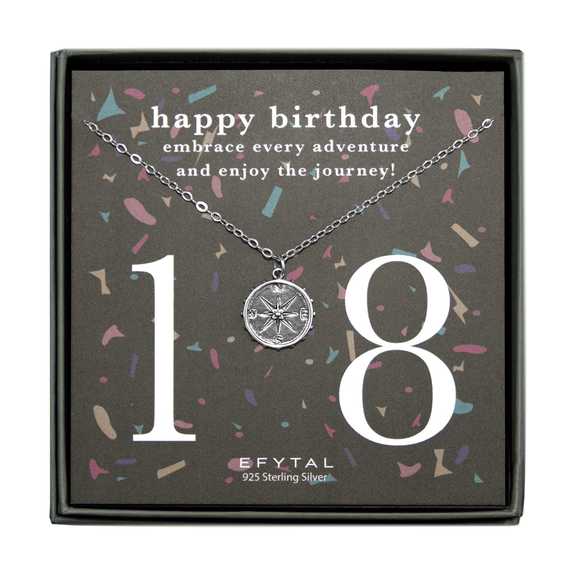 18th Birthday Gift for Daughter 925 Sterling Silver Nellie