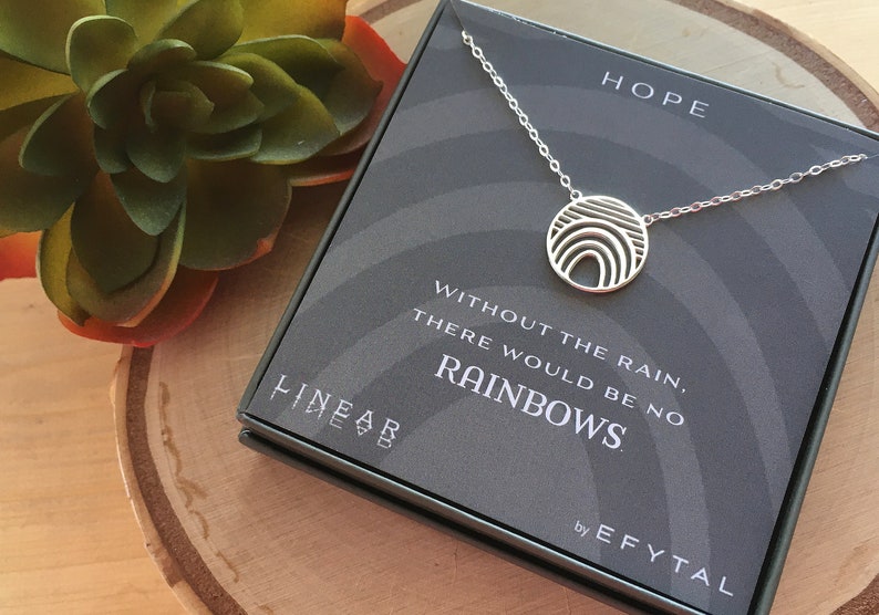 Encouragement 211 Motivational Gifts Geometric Pendant Jewelry for Women 925 Sterling Silver Hope Linear Necklace Inspirational Gifts