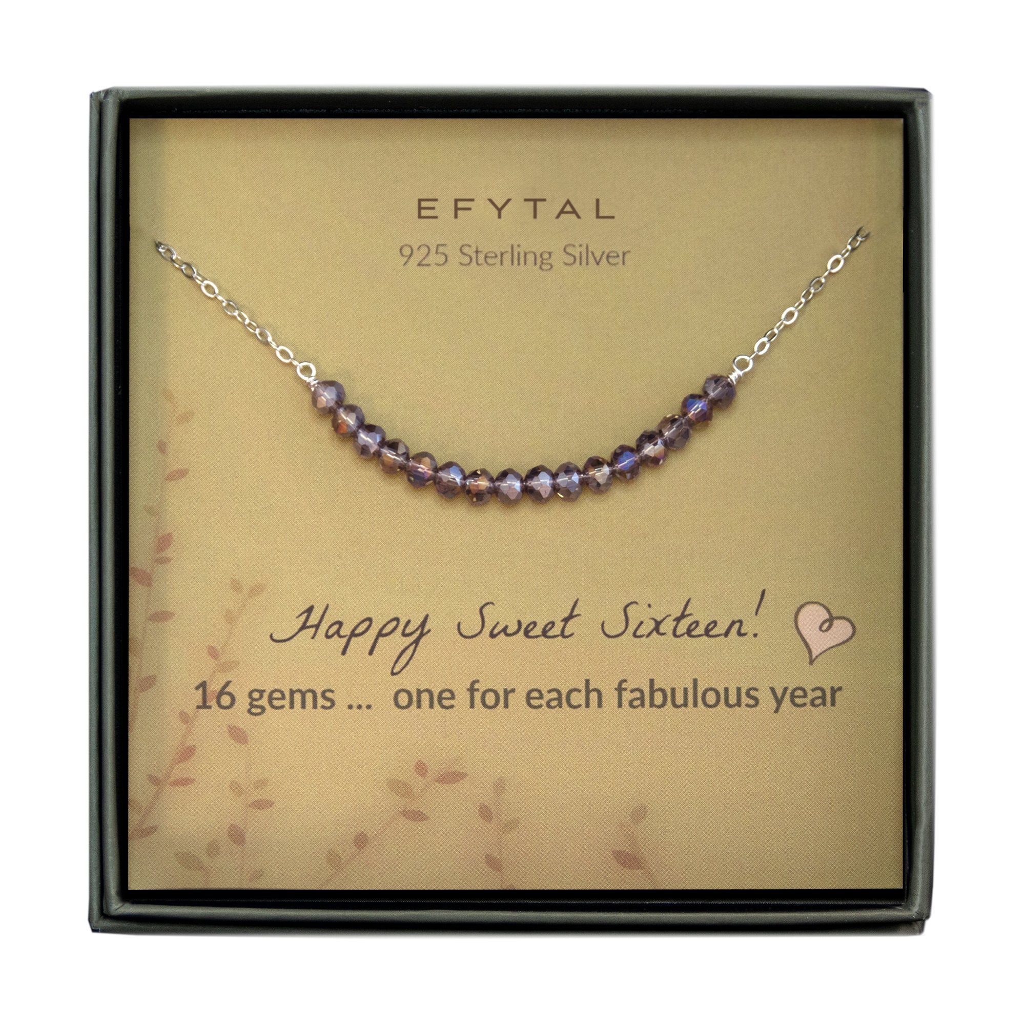 16th Birthday Gift Daughter Granddaughter 16th Birthday Sweet 16 Gift Necklace Sweet 16 Jewelry Gift Niece Sweet Sixteen Birthday