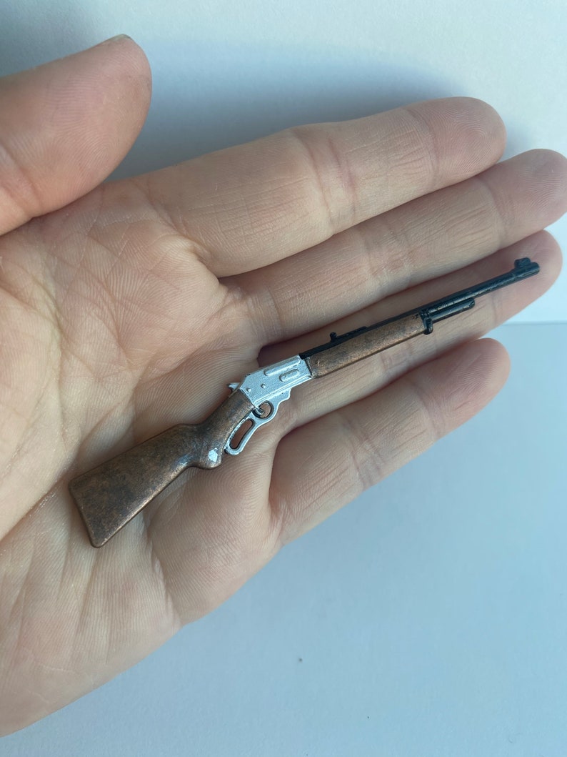 112 Metal Miniature Dollhouse Weapons Shotgun Hunting Rifle Etsy