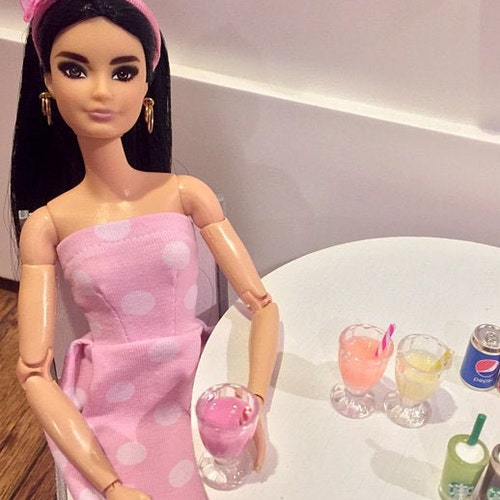 Dollhouse Miniature Juice Set 112 Scale Orange Juice for Etsy