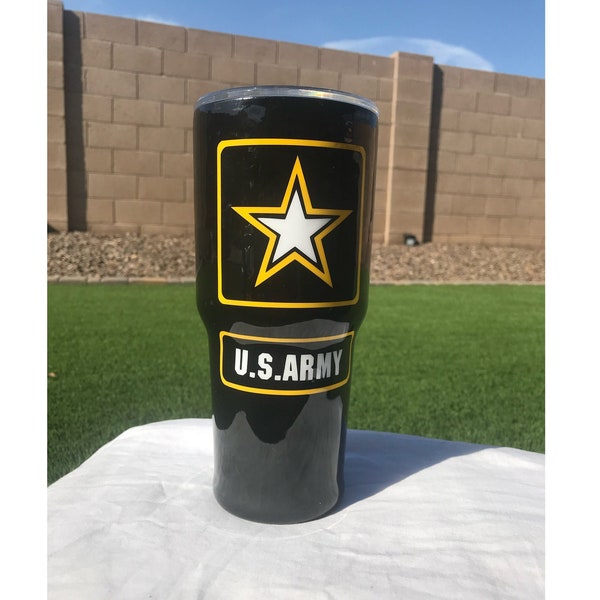 U.S. Army Tumbler, Military Tumbler, Army Tumblers