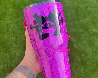 Mickey and Minnie Tumbler, Minnie Mouse Tumbler, Mickey Mouse Tumbler, Disney Tumbler, Disneyland Tumbler