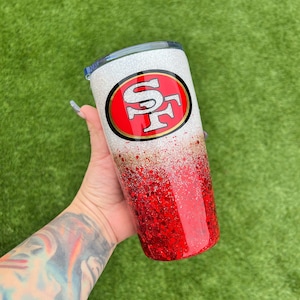49ers Tumbler, San Fransisco Tumbler, Football Tumbler zdjęcie 1