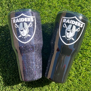 RAIDERS LAS VEGAS Tumblers, Raider Tumblers, Las Vegas Raider Tumblers, Football Tumblers, Sports Tumblers, Team Tumblers, Dad Tumblers