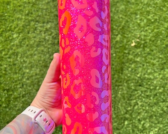 Gobelet guépard fuchsia, gobelet guépard, gobelet femme, gobelet maman, gobelet guépard girlie