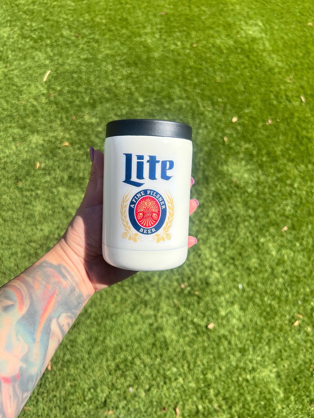 Miller Lite Tumbler, Beer Tumblers Etsy