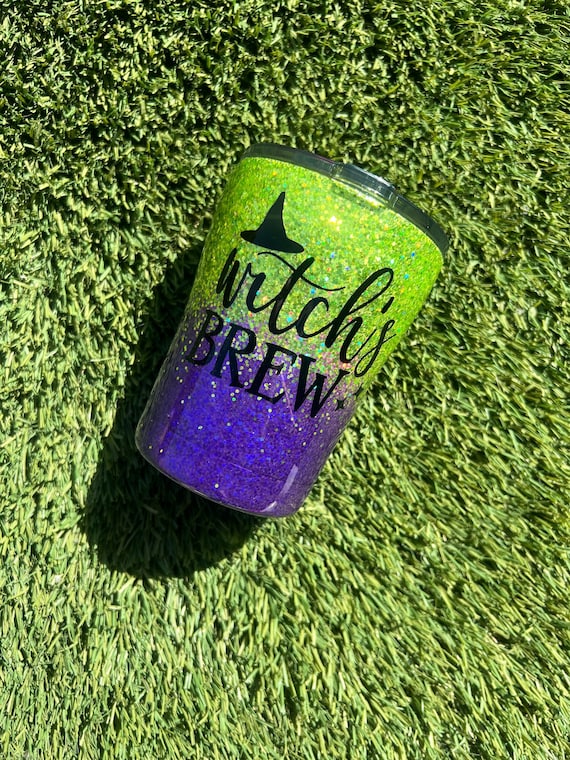 Halloween Tumbler, October Tumbler, Witches Tumbler, Witches Brew Tumbler