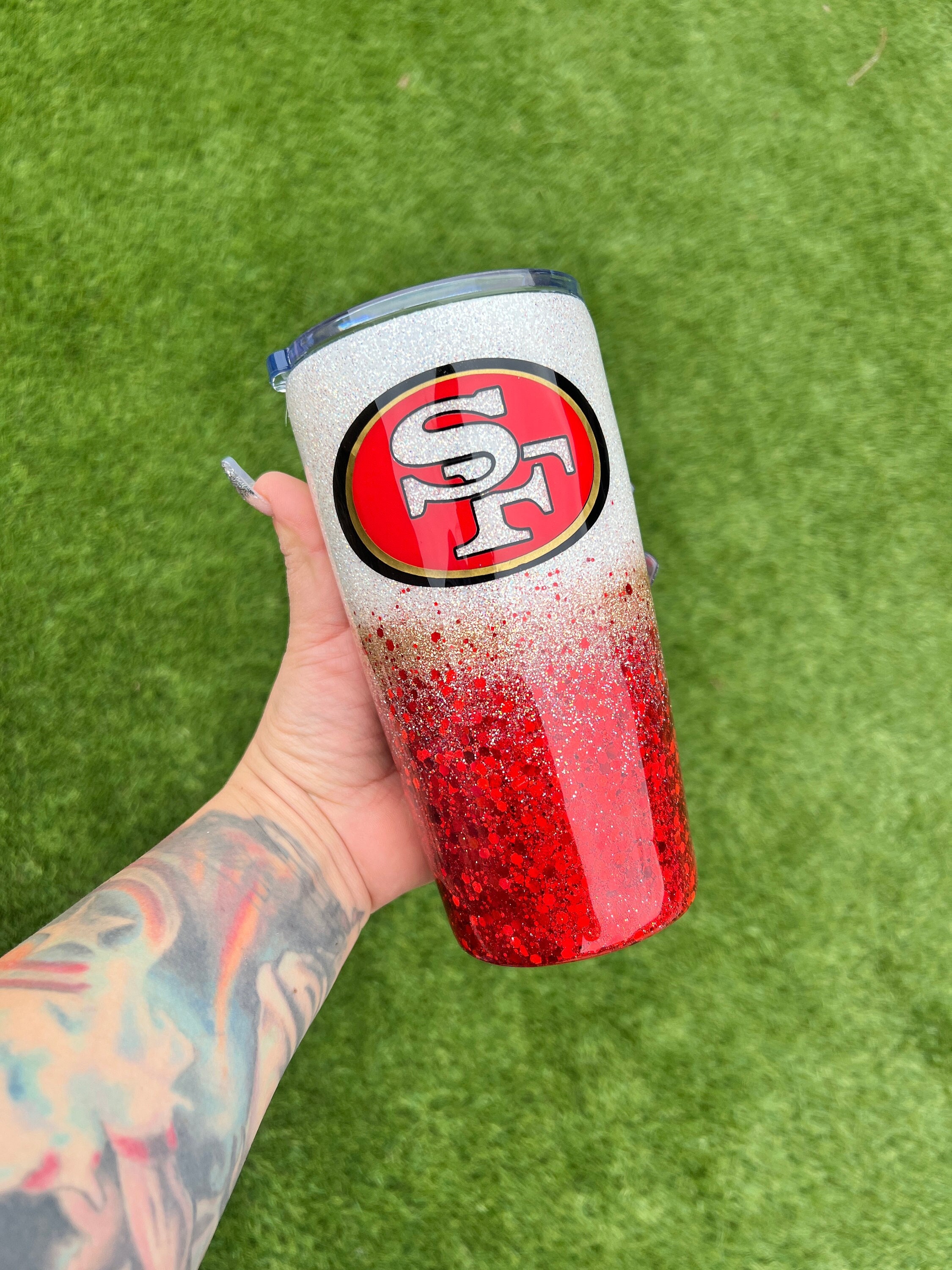 49ers Tumbler, San Fransisco Tumbler, Football Tumbler 