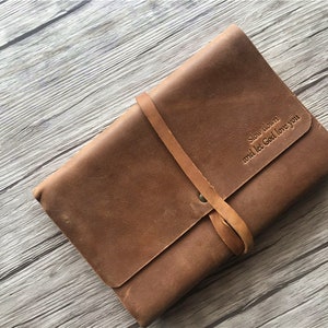 Copertina personalizzata in pelle Cover Lined Paper Personalized Donna Pelle Notebook Copertina, Travelers Leather Sketchbook, Grande Notebook Stivali in Pelle