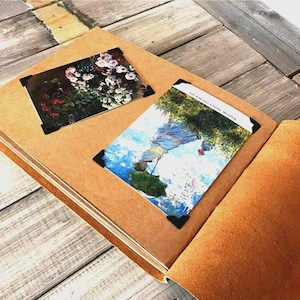 Large Photo Album Personalized (FREE Personalization) Leather Baby Wedding Guest, Couples Parents Picture Travel Family Pet Anniversary