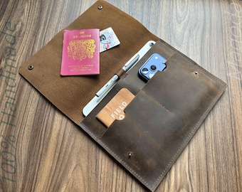Leather iPad Sleeve Pro Air Case: 11 13 Personalized Cover Birthday Gifts for Her