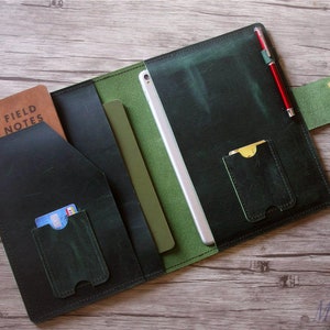 Personalized Leather Surface Pro Case: Handmade Laptop Sleeve
