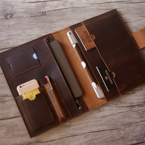 Custom Leather MacBook Pro Sleeve: Handmade Laptop Case