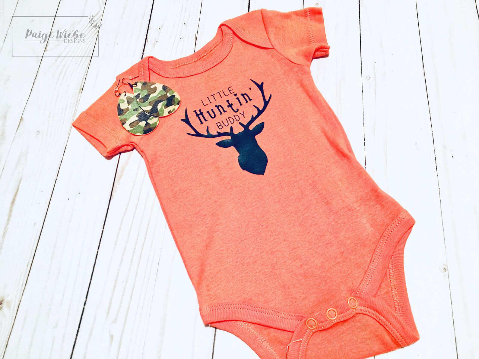 Baby Hunting Outfit Hunting Baby Bodysuit Onesie Hunting Etsy UK