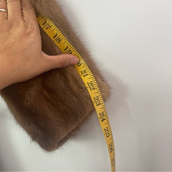 Beautiful Mid Length Vintage Red Fox Fur Size 42 - image 9