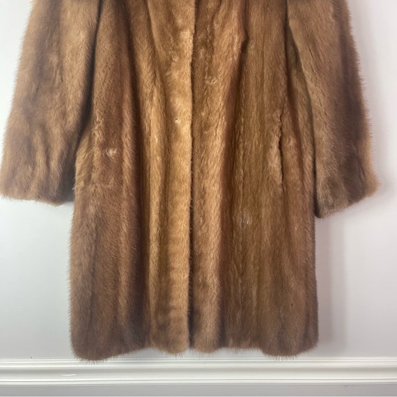 Beautiful Mid Length Vintage Red Fox Fur Size 42 - image 3