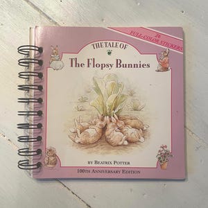 Beatrix Potter bunny book journal
