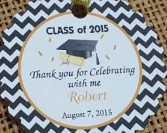 graduation Favor Tags, Thank You tags, Gift tags, Graduation Tags - Graduation celebration Tags, Graduation Decorations, GRADUATION party