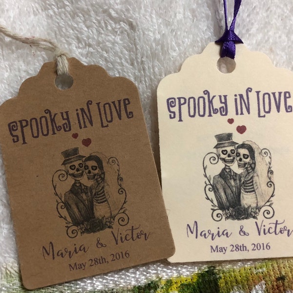 GOTHIC Wedding Favor Tags, Halloween tags, Thank You tags, Favor tags, Gift tags, Halloween Favor tags, Halloween wedding tags, gothic tags